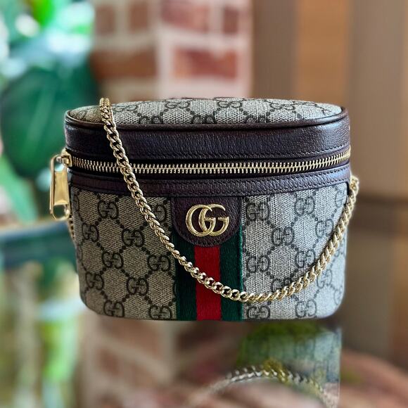 ショルダーバッグ・ポシェット GUCCI GG OPHIDIA BELT BAG Ophidia small belt bag in beige and ebony Supreme | GUCCI® US
